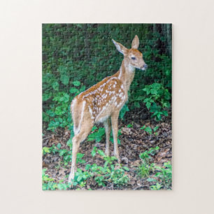 Vit-Tailed hjort lismar pussel
