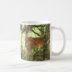 Vit Tailed hjortmugg Kaffemugg