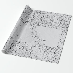 Vit tegelvägg presentpapper