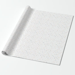 Vit terrazzo presentpapper