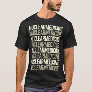 Vit text Kärnmedicin T Shirt