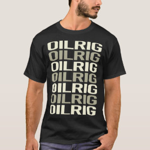 Vit textolja, rand i rullnacken till havs t shirt