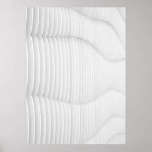 Vit texturerad vägg poster