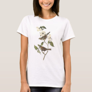Vit-throated Sparrow vid Audubon T-shirt