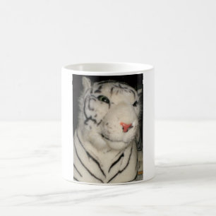 Vit tiger 1 Mugg