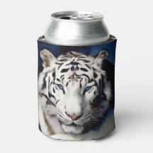Vit Tiger Ansikte