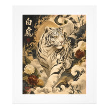 Vit Tiger Vaktarkonst | Japansk mytologi