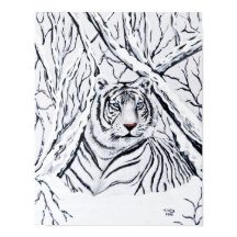 Vit tigerblandning i