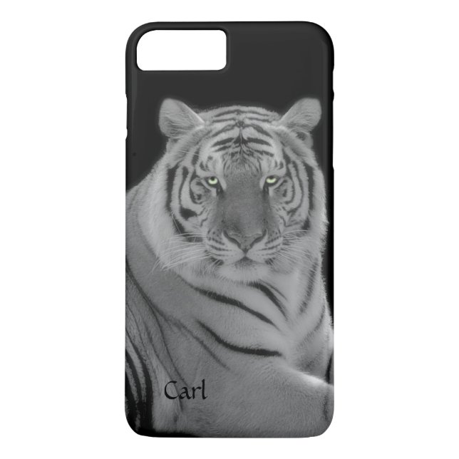 Vit tigerfoto iPhone 7 Plus fodral Case-Mate iPhone Skal (Baksida)