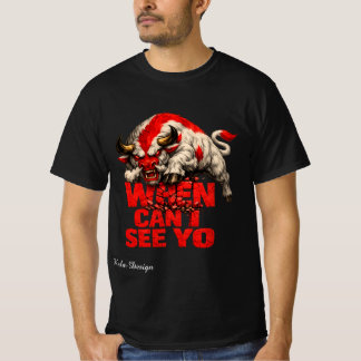 Vit tjur som söker dejting t shirt