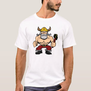 Vit tokiga Viking Tee
