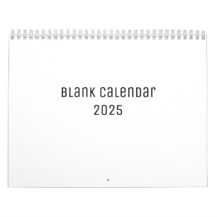Vit tom kalender