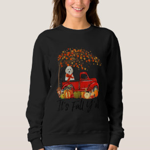 Vit Toy Poodle Det Är Höst Allihopa Pumpa Höst Las T Shirt