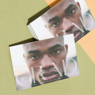 Vit transparent modern fototextrad meddelande