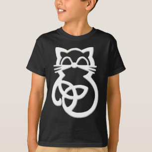 Vit TRINITET KULCT KAT T Shirt
