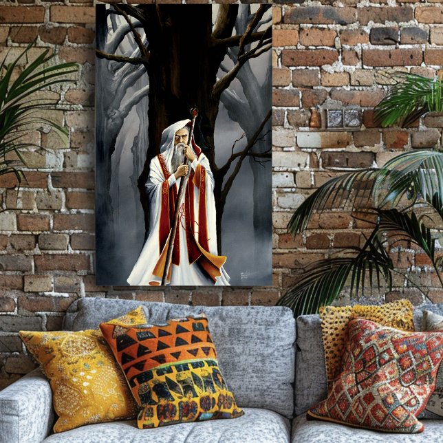 Vit trollkarl poster (Skapare uppladdad)