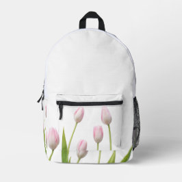 Vit Tulip-ryggsäck