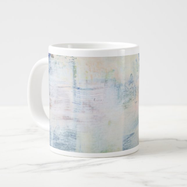 Vit Tvätta III Jumbo Mugg (Framsida vänster)