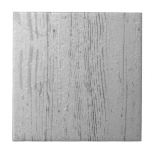 Vit Tvättat grått-tonTexturerad trägrain Kakelplatta