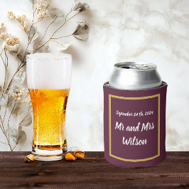 Vit typografi Guld Ram Mörk Lila