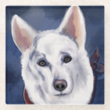 VIT TYSK SCHEFERHUND
