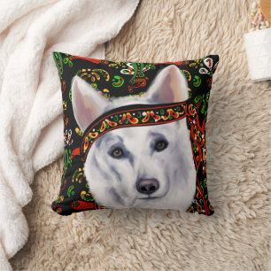 VIT TYSK SCHEFERHUND MEXICO KUDDE
