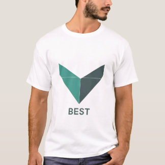 Vit unisex logotröja – Enkel, djärv anpassning T Shirt