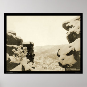Vit vaggar Deadwood SD 1887 Poster