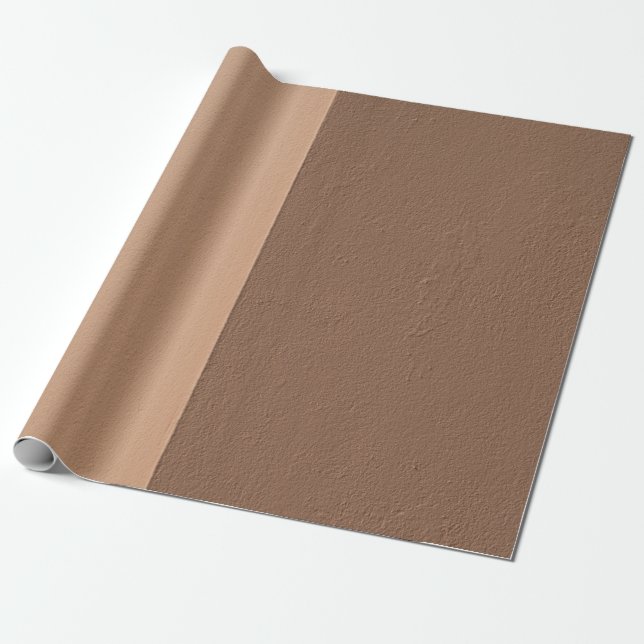 Vit väggfärg bredvid vit vägg presentpapper (Utrullad)