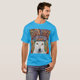 Vit Varg Art T Shirt