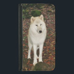 Vit Varg Plånboksfodral För Samsung Galaxy S5<br><div class="desc">Vackert foto av en vit varg och den här skyddande telefonväskan och plånboken i en! Behålla för dig själv eller ge som gåva,  tillgänglig även i olika mobilare stilar.</div>
