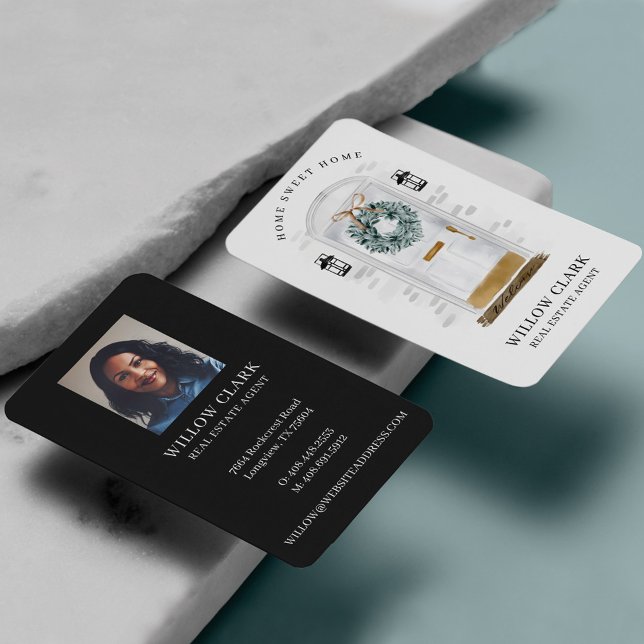 Vit vattenfärgsframdörr Utandning i Gods Visitkort (Skapare uppladdad)