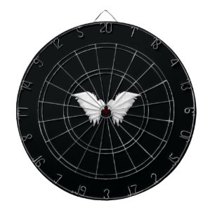 Vit Vingar Metall Cage Dartboard Darttavla