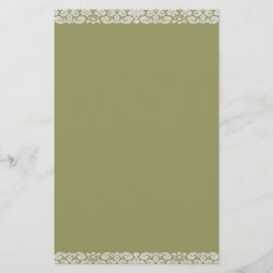 Vit Vintage Snöre Avocado 100% Papper återvunnen