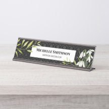 Vit vinterdroppe och Laurel Damask