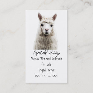 Vita Alpaca Visitkort