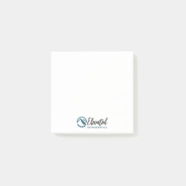 Vita anteckningar om förhöjd ortodonti post-it block