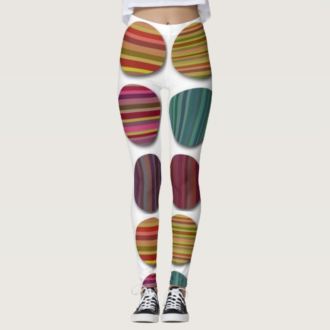 Vita baljväxter leggings (Framsida)