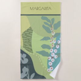 Vita bär med blandade Gröntar Färg blockerar moder