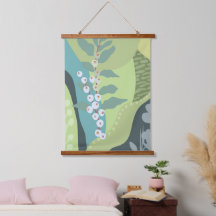 Vita bär med blandade Gröntar Färg blockerar moder