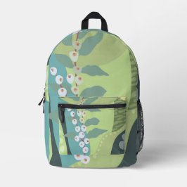 Vita bär med blandade Gröntar Färg blockerar moder