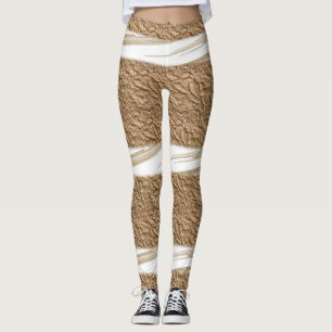 Vita & Beiga Leggings Långa
