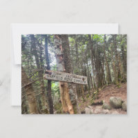 Vita berg Garfield Ridge Campsite-vykort