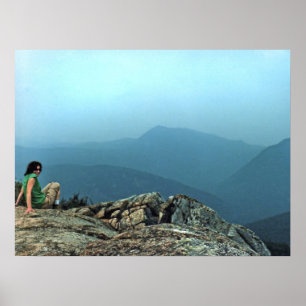 Vita berg Vista Poster