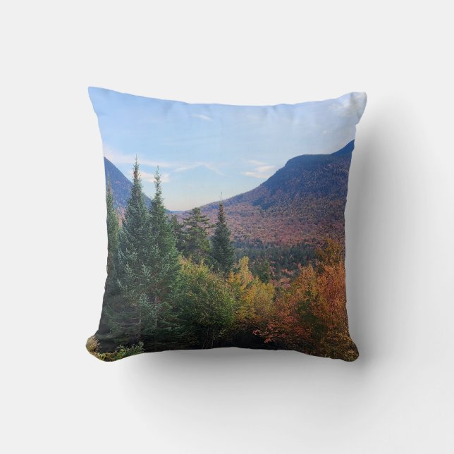 Vita bergen New Hampshire höstlöv Kudde (Framsida)