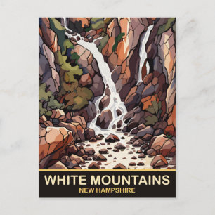 Vita bergen, New Hampshire, Resa Vykort