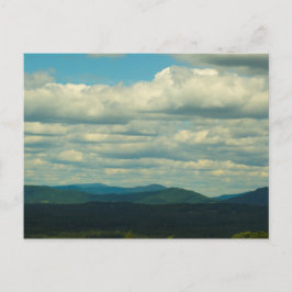 Vita bergen, New Hampshire Vykort