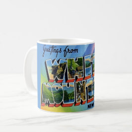Vita bergen NH Kaffemugg