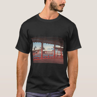 Vita björkar med höstlöv i bakgrunden t shirt