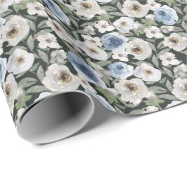 Vita blåa Ro-omformning Papper Presentpapper
